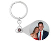 LuxeBond Heart Memory Locket | Durable photo keychain for treasured connections