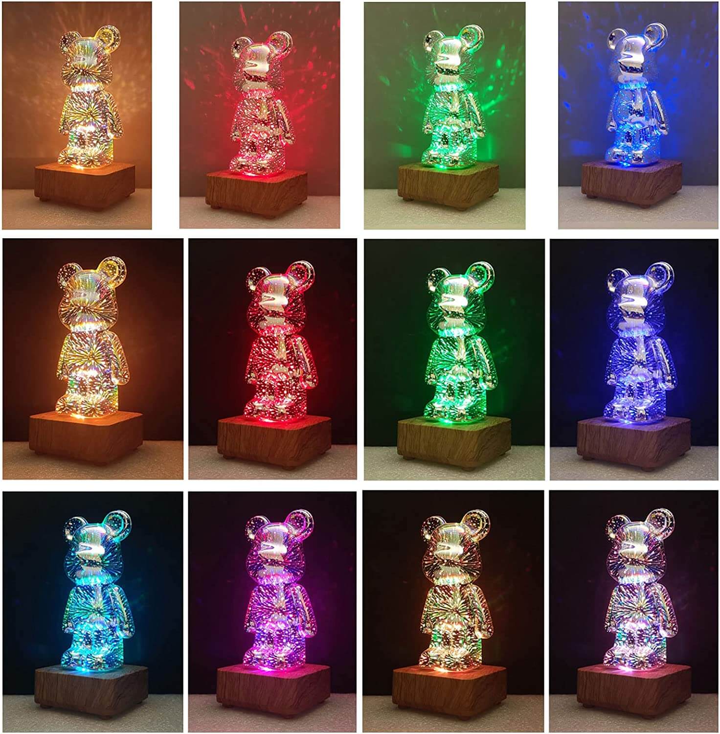 LumiBear - 3D Firework Lamp
