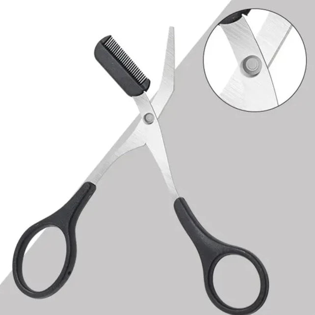 Eyebrow Scissors with Comb – TrimLuxe