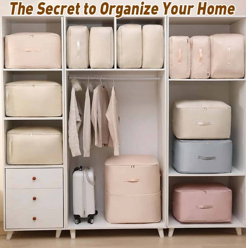 Extremely space-saving, self-compressing organiser