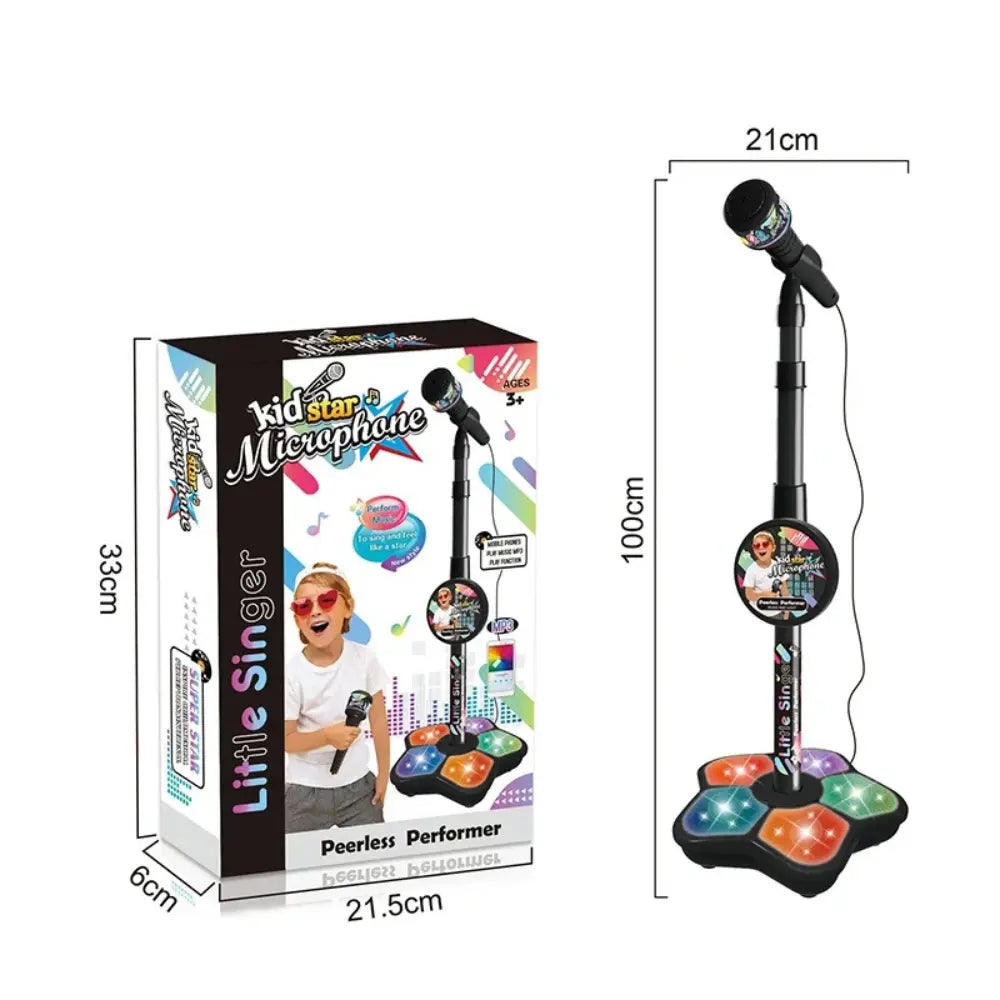 Karaoke Microphone with Stand for Children