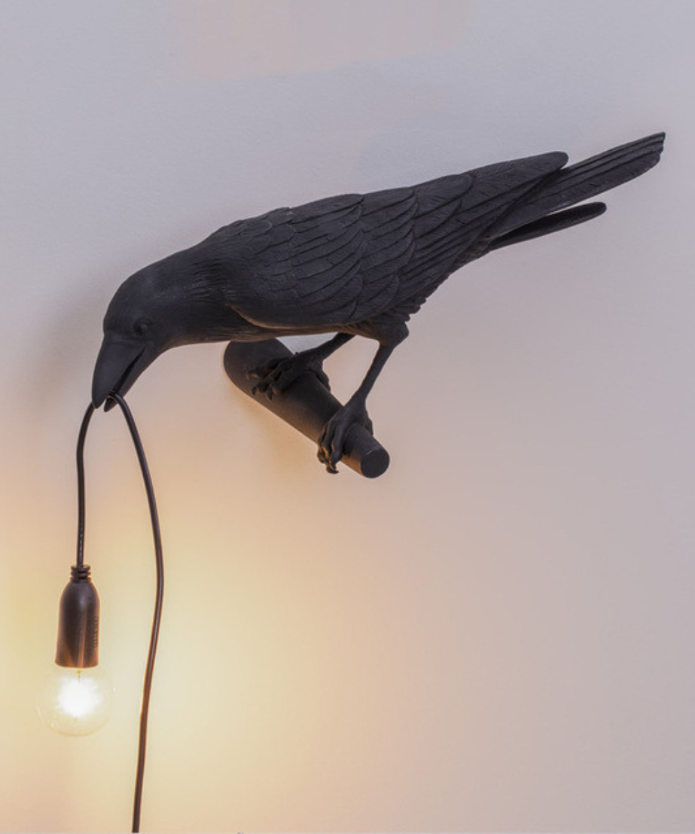 Crow Table Lamp - Unique and Artistic Lighting