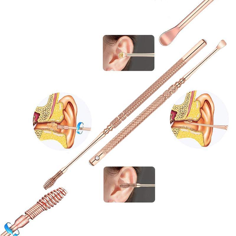 Stainless Steel Ear Cleaners (6 Sets)