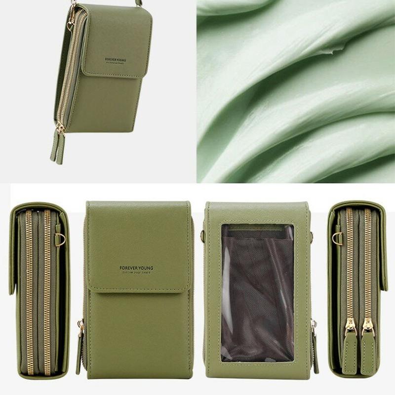 Touchscreen Phone Bag with Wallet Function – Compact Crossbody for Daily Use