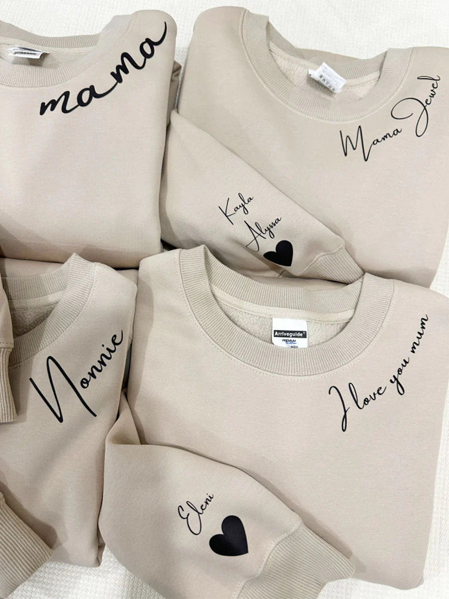 EliteHaven Signature Parent Hoodie | Personalized Family Hoodie  – Perfect Gift for Father’s & Mother’s Day