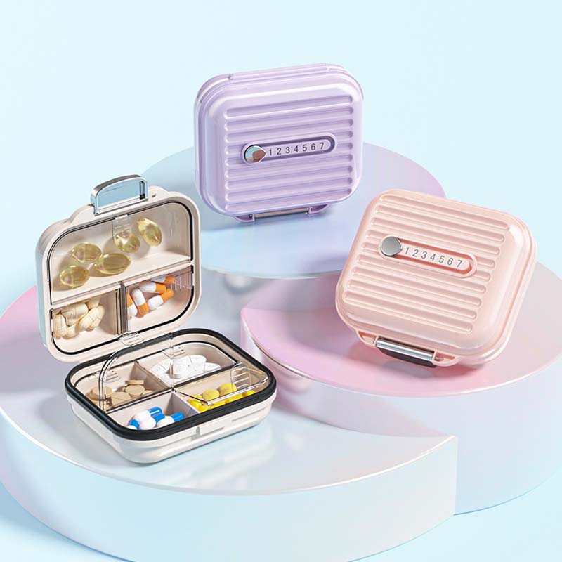 Mini Portable Pill Box