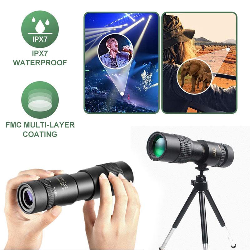 4K Super Telephoto Monocular Telescope