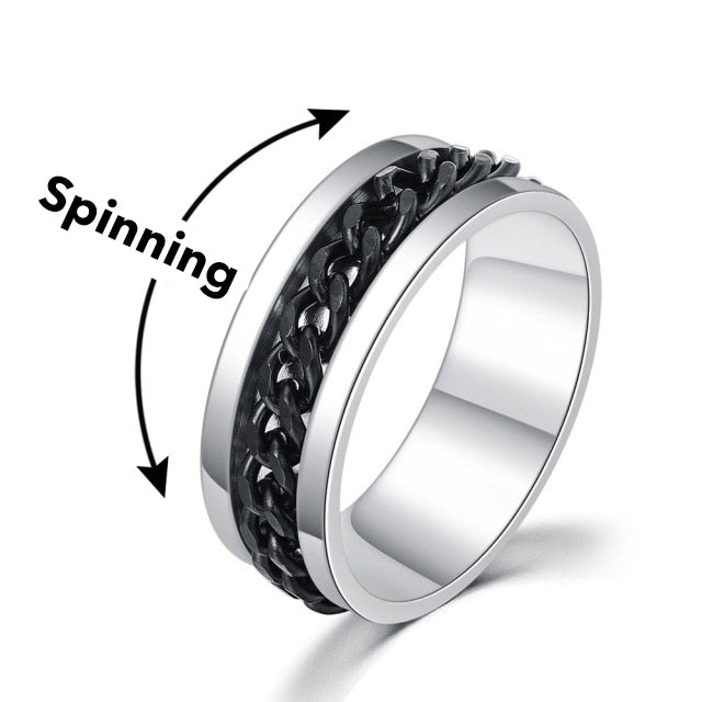 Stylish Spinner Ring – SpinCalm