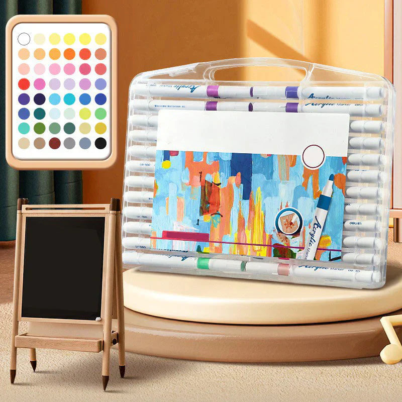 Acrylic Paint Markers for Children and Craft Projects – Available in 12 to 48 Colours