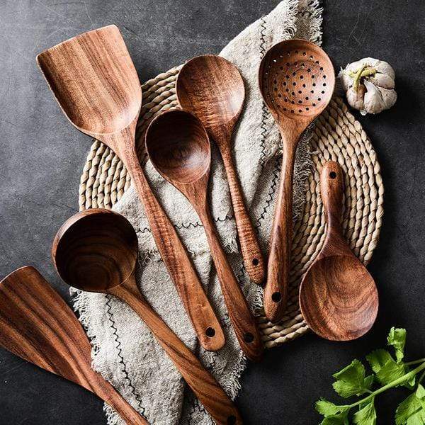 Natural Wooden Kitchen Set – Sustainable and Stylish Cooking