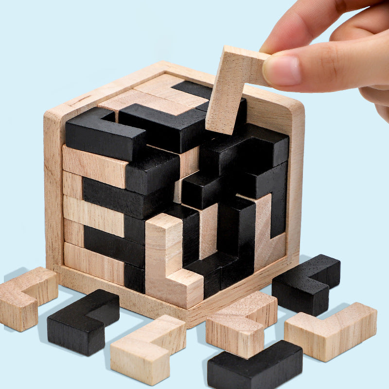 Wooden Intelligence Puzzle Brain Teaser Game