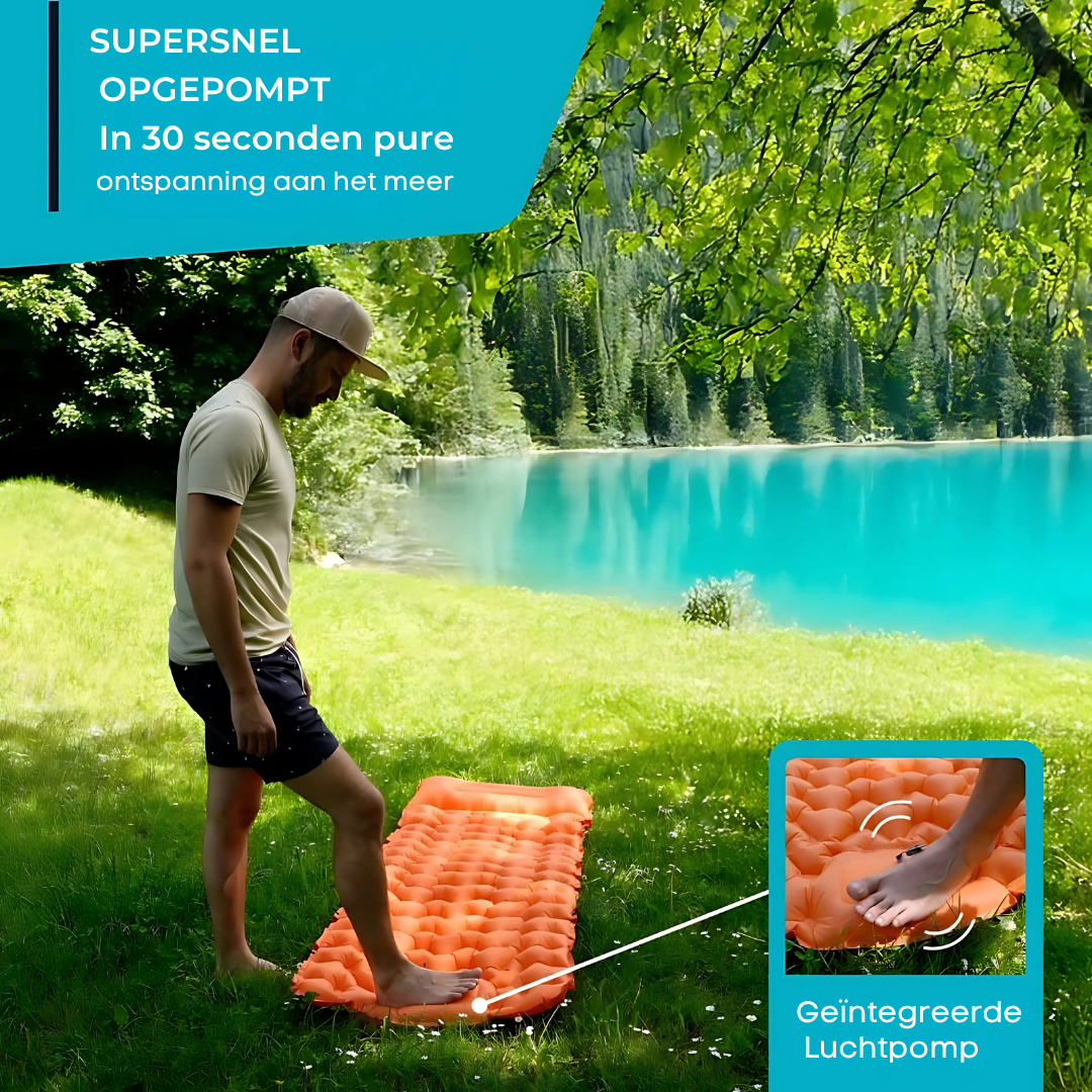 ErgoMat - Ultralight and compact sleeping mat – perfect for on the go.