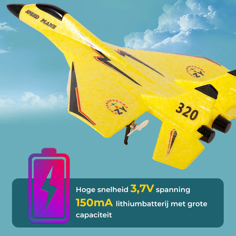 Powerful Remote-Controlled Plane - For the Adventurous Pilot