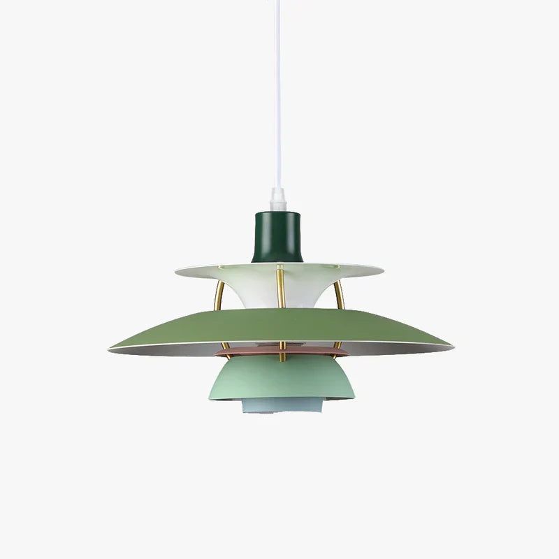 Morandi Modern LED Pendant Light with Shade