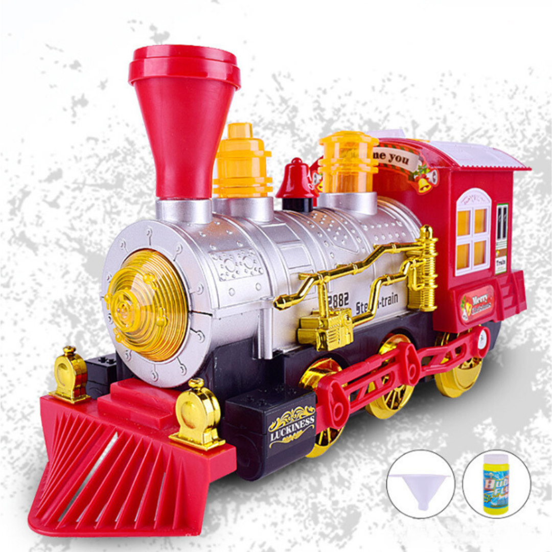 Interactive Bubble Train – PuffiPop