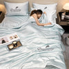 FrostEase Premium Cooling Bedding | Lightweight, Breathable, and Machine Washable Sleep Solution