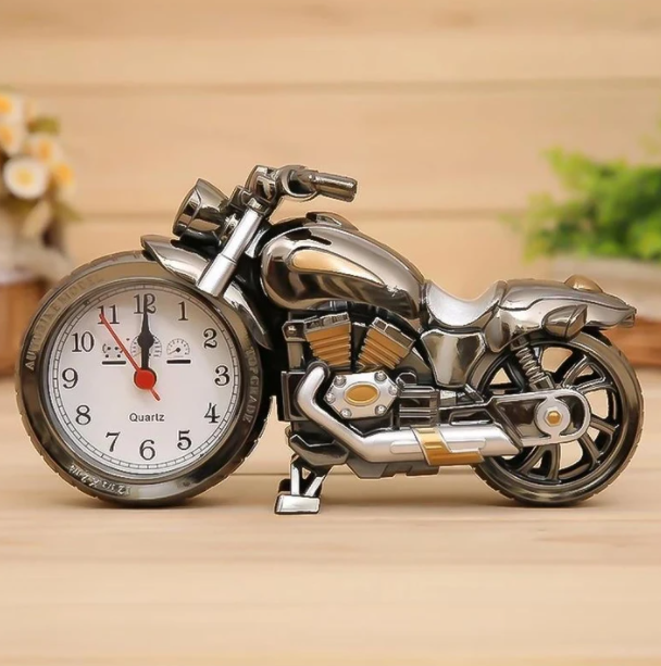 Retro Motorcycle Alarm Clock – MotoTime