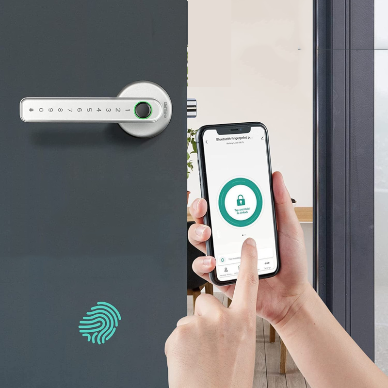 Smart Door Knob with Fingerprint - Security and Convenience in One
