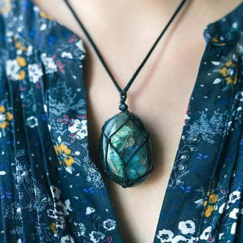 Drakenhart Labradorite Necklace – Mystical and Energetic Jewellery for Personal Power