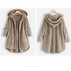 StyleCrest Premium Fleece Jacket | Reversible Hooded Coat with Flattering Fit and All-Season Comfort