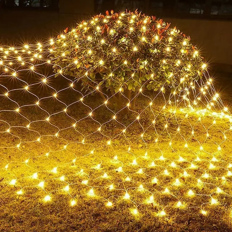 Solar Fish Net Lights