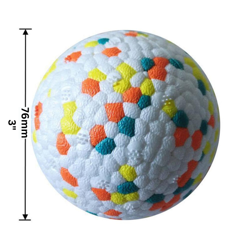 Colourful Dog Play Ball - Active Fun for Your Dog