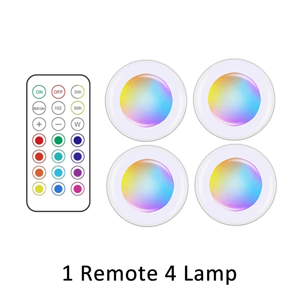 Wireless RGB LED Under-Cabinet Light - GlowyLed