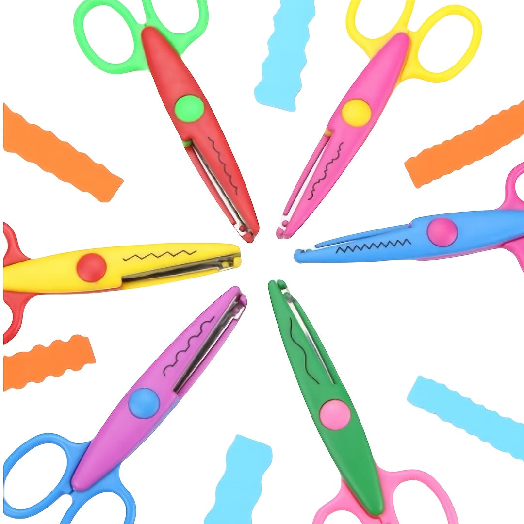 Colourful Creative Scissors Set – Decorative Edges for Crafts and DIY