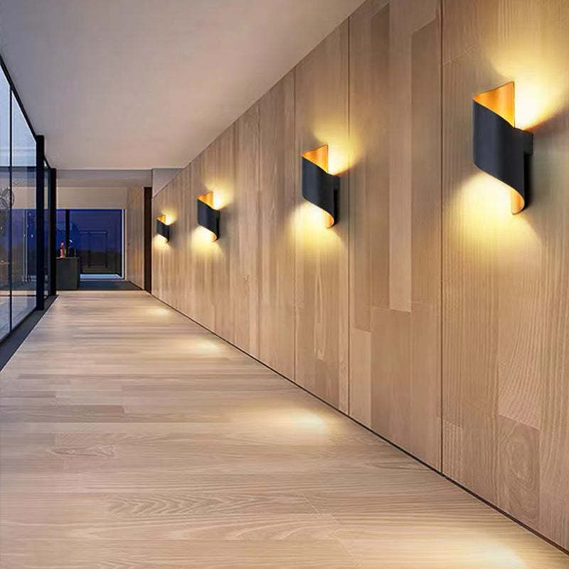 Modern Spiral LED Wall Light - TwistLight