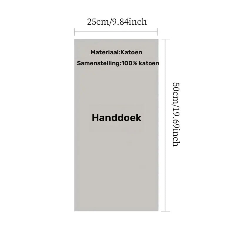 Cute Cartoon Embroidered Small Towels – Soft Cotton Set of 4