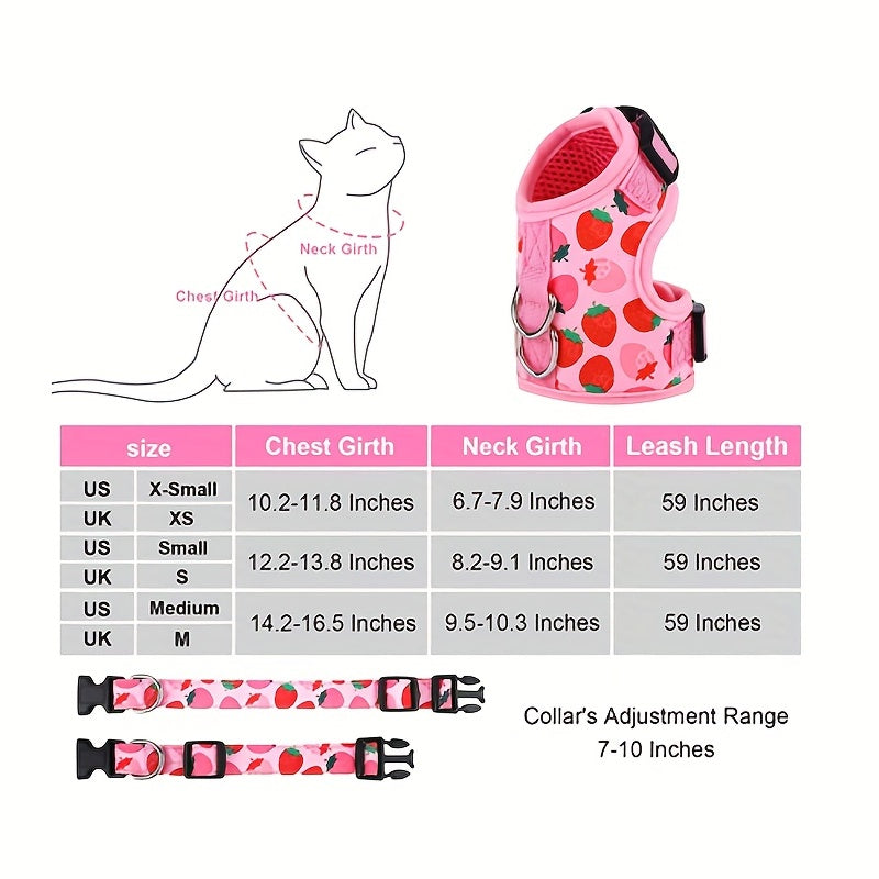 KittyComfort Harness Set - For Cosy Walks and Adventures