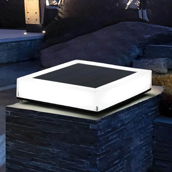 Modern Outdoor LED Solar Light - Sustainable