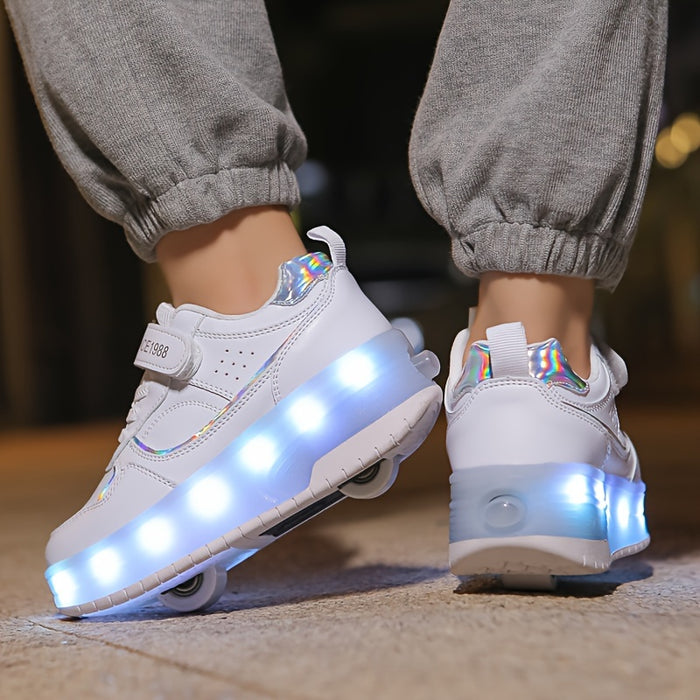 FlashRider – Light Show Roller Sneakers for Children