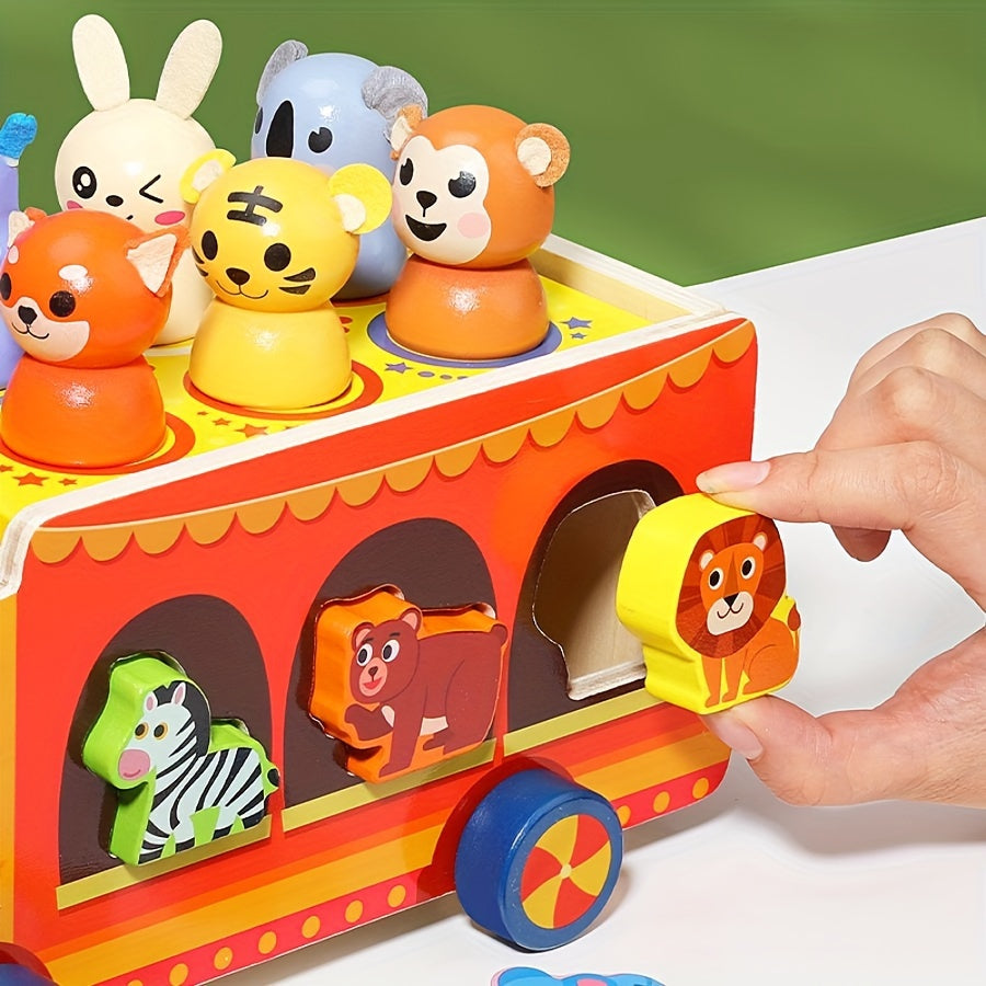 Educational Circus Animals Truck - For Creative Play and Learning