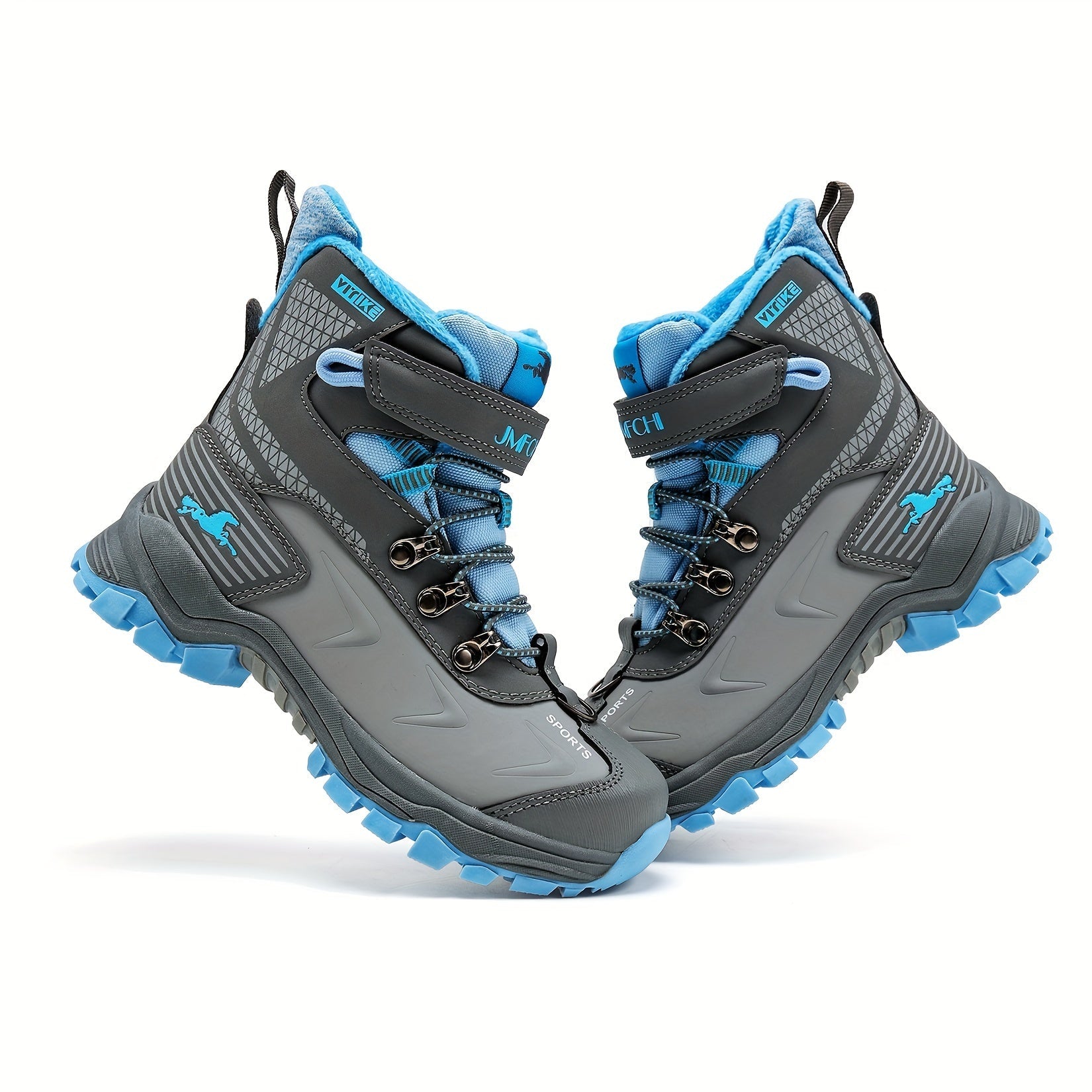 Ladies High-Top Snow Boots – Non-Slip Walking Shoes with Warm Lining