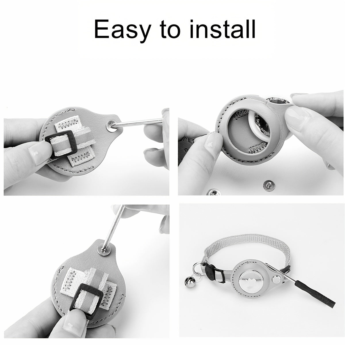 Reflective Cat Collar – Safety Buckle and Bell for Extra Visibility