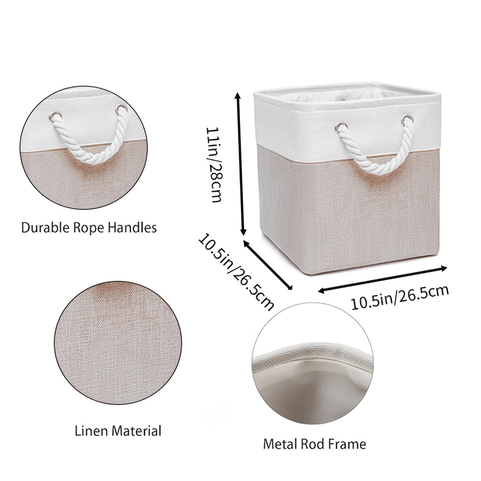 Stylish Storage Basket - Sturdy Organisation for Every Room