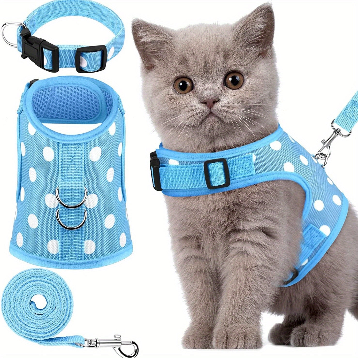 KittyComfort Harness Set - For Cosy Walks and Adventures