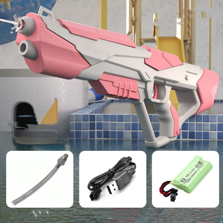 Water Gun with Pressure Jet & USB Battery for Kids & Adults – SplashPower X1