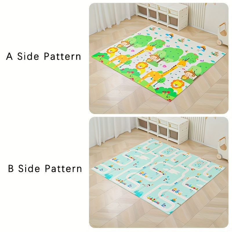 Educational Play Mat – Learn and Grow with Animals and Nature