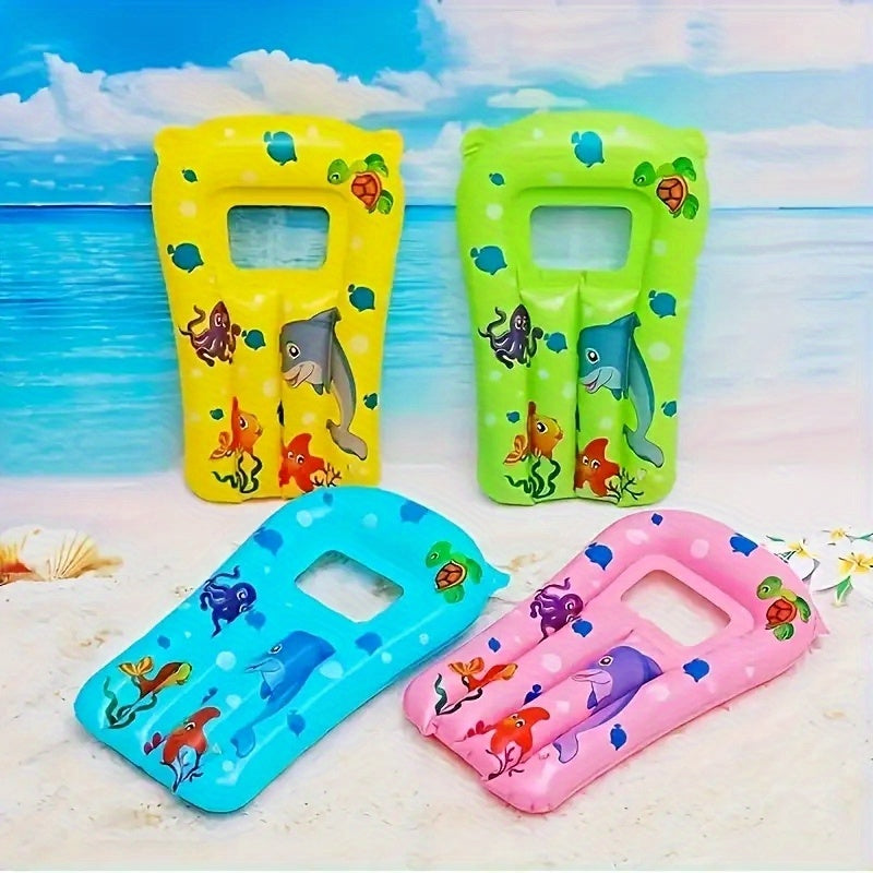 Inflatable Swim Board – One Size Fits All with Fun Sea Creature Design