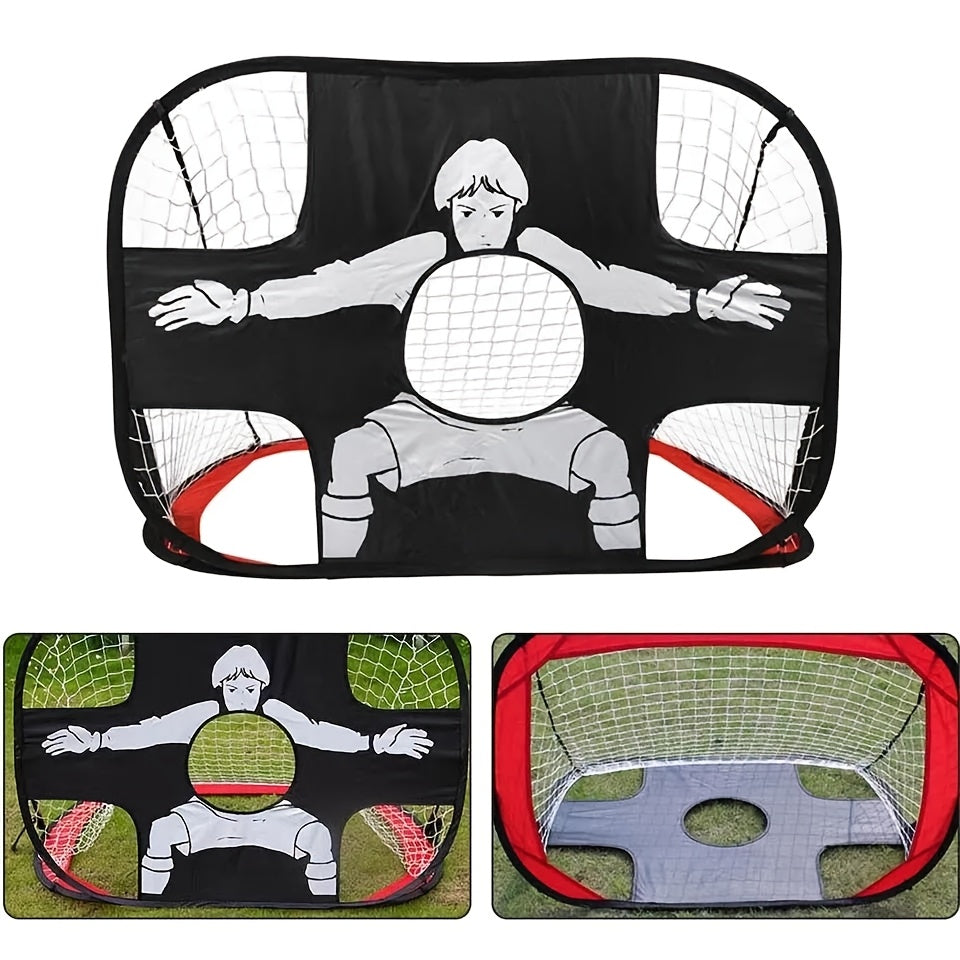 2-in-1 Foldable Football Goal – Ideal for Training and Outdoor Fun