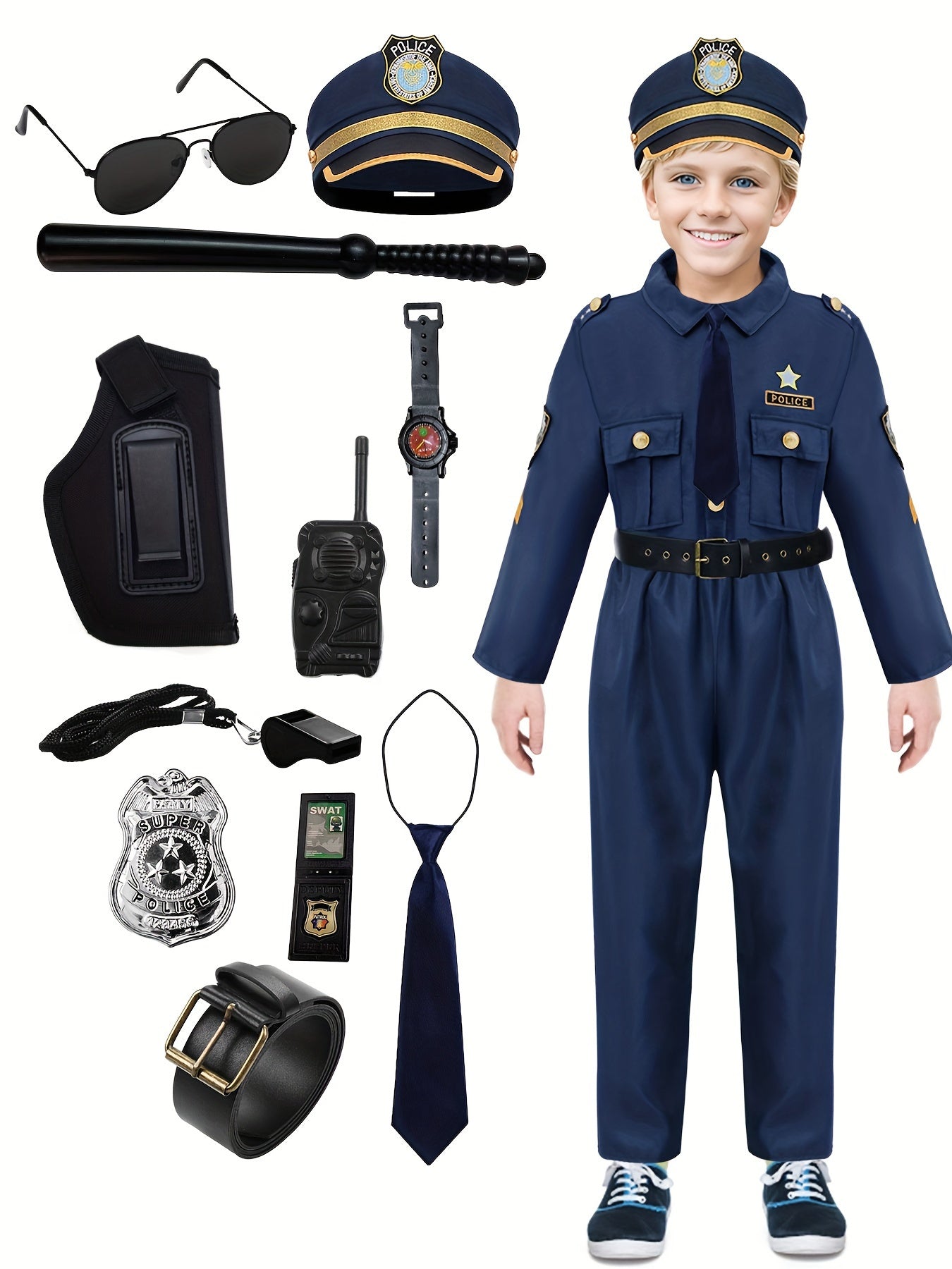 Brave Police Outfit - For Little Heroes