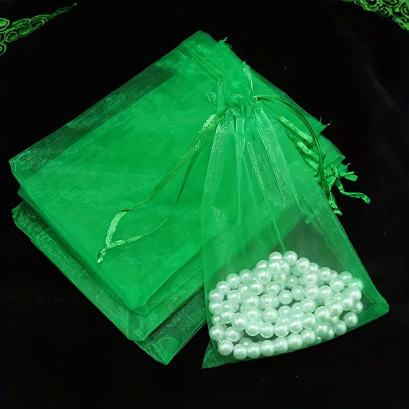 Elegant Organza Bag Set – Ideal for Gifts and Party Decorations