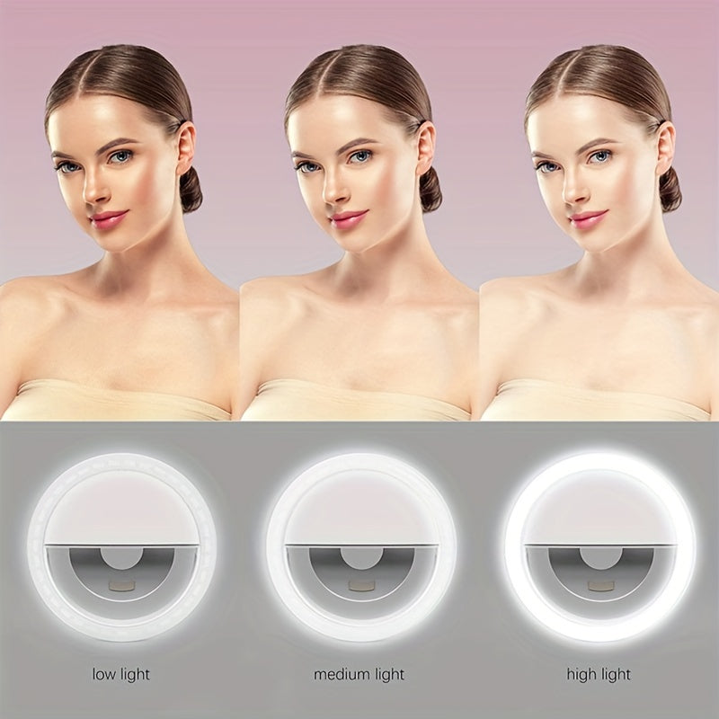 LED Selfie Ring Light - Perfect for Make-up and Photography