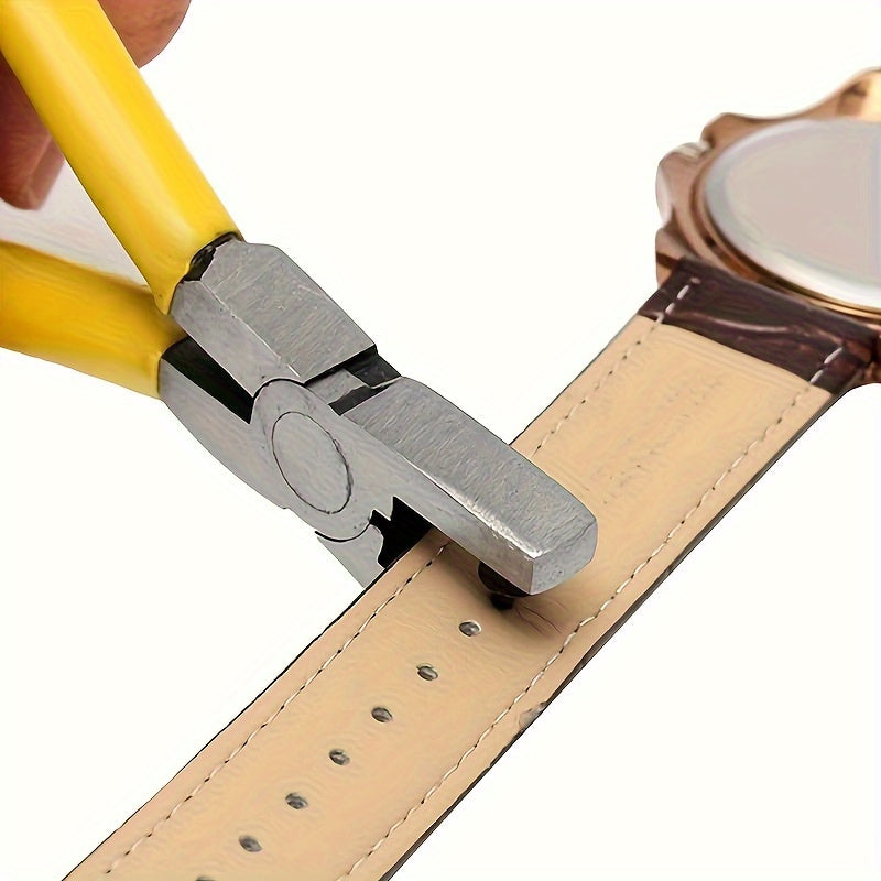 Heavy-Duty Punch and Cutter – For Precision Holes in Leather and Fabrics