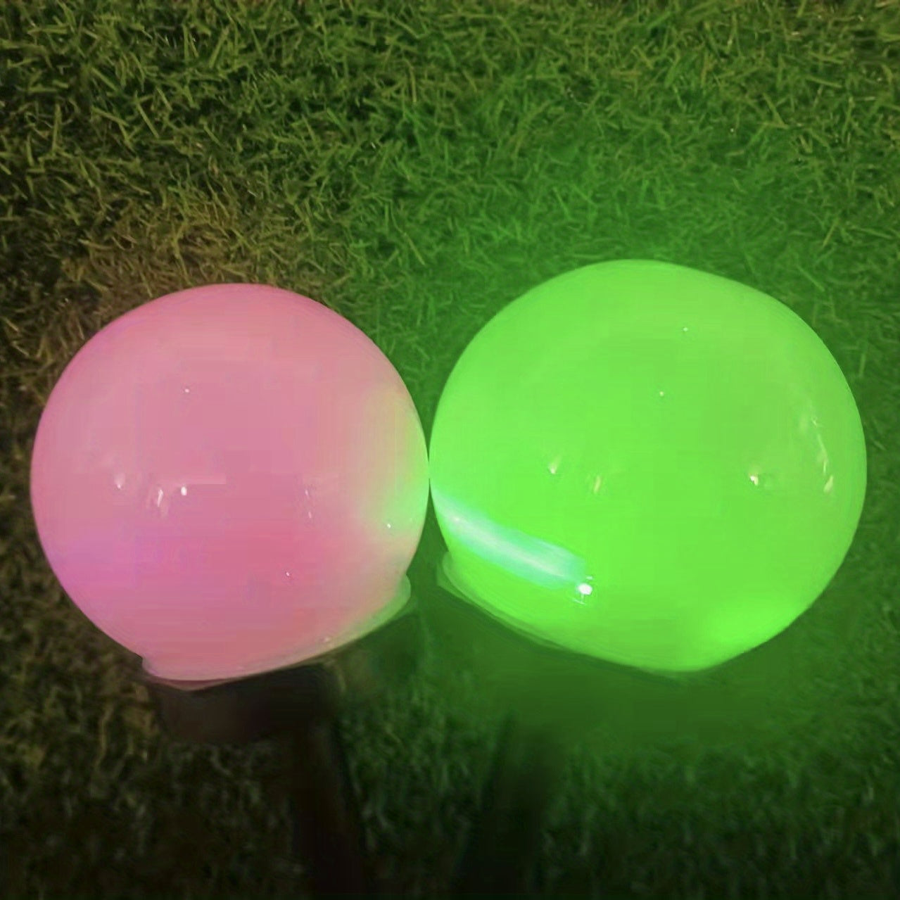 Solar LED Garden Lamps – Spherical Lighting for Paths and Gardens