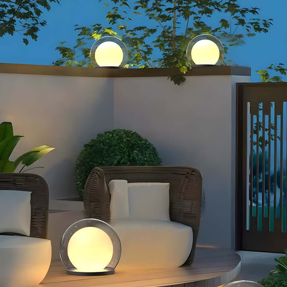 Modern Outdoor Post Lamp - Stylish Garden Lighting