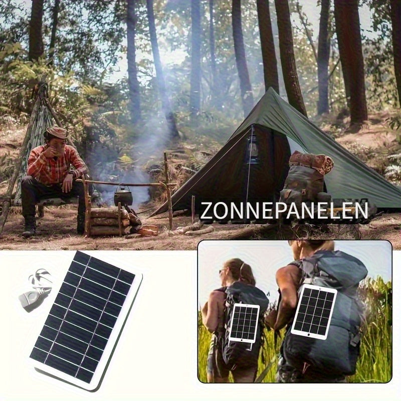 Portable Solar Panel with USB – Power Anytime, Anywhere