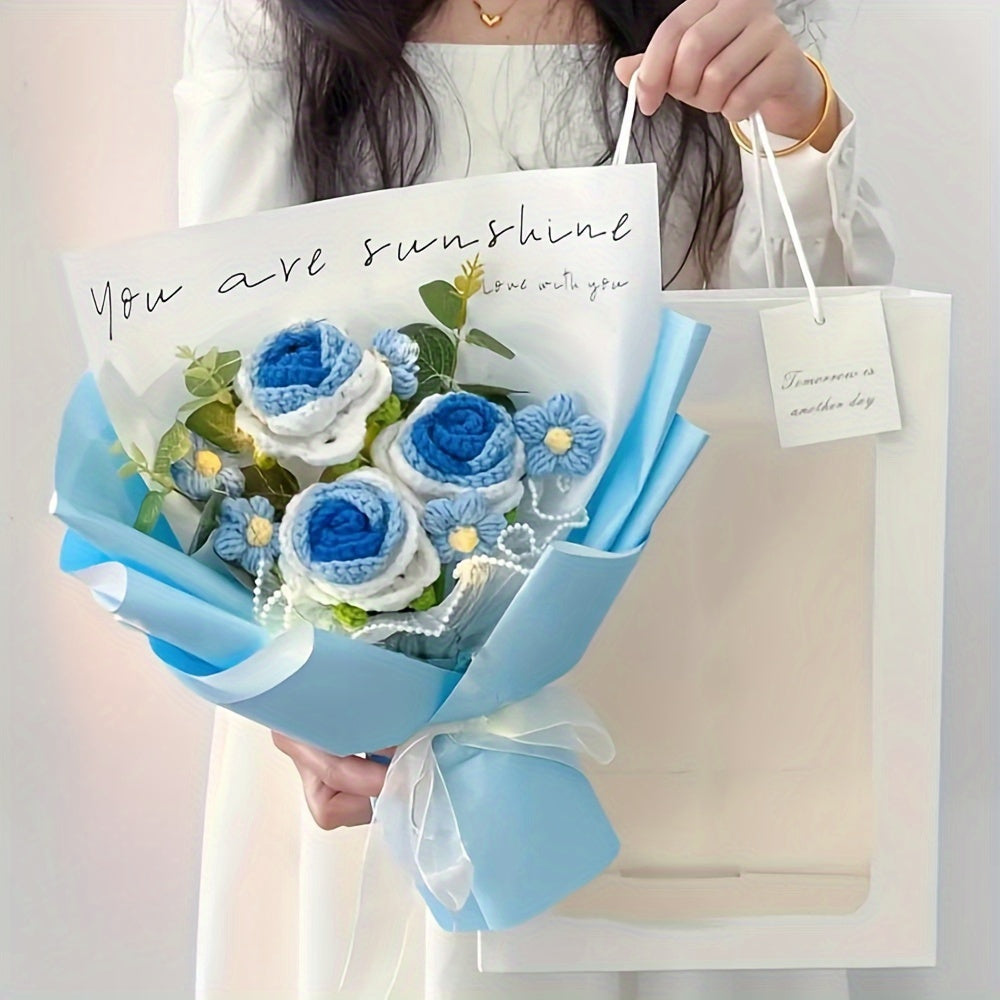 Handmade Crocheted Flower Bouquet – The Perfect Gift for Mother’s Day